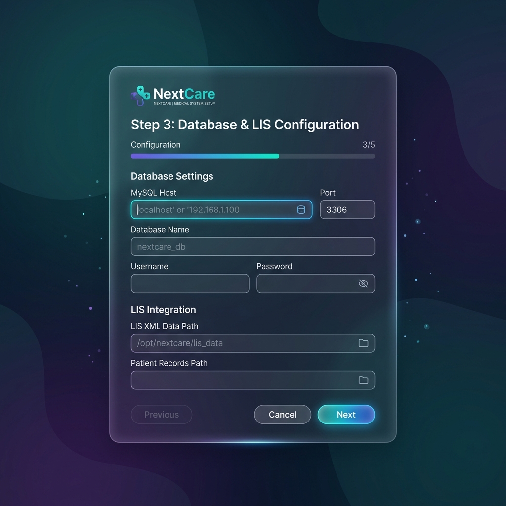 Setup Wizard Screenshot
